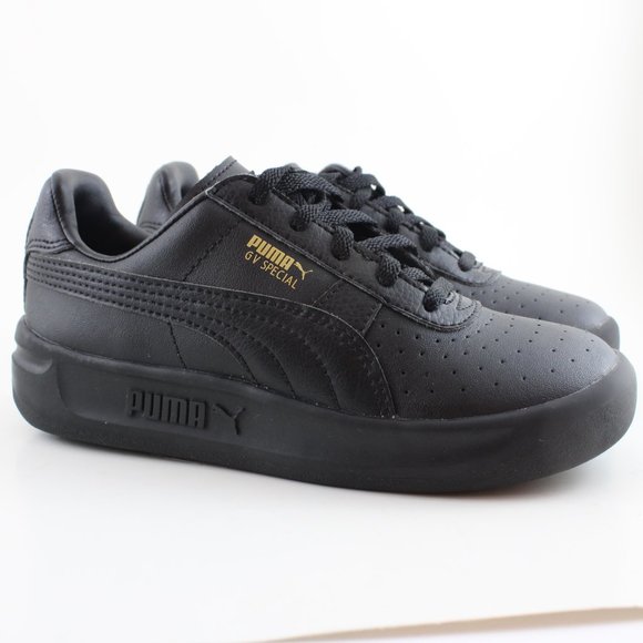 KIDS BLACK PUMA GV SPECIAL SHOES - Picture 4 of 10